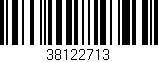 Código de barras (EAN, GTIN, SKU, ISBN): '38122713'