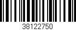 Código de barras (EAN, GTIN, SKU, ISBN): '38122750'