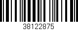 Código de barras (EAN, GTIN, SKU, ISBN): '38122875'