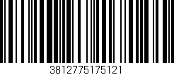 Código de barras (EAN, GTIN, SKU, ISBN): '3812775175121'