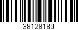 Código de barras (EAN, GTIN, SKU, ISBN): '38128180'