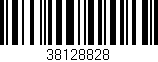 Código de barras (EAN, GTIN, SKU, ISBN): '38128828'