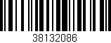 Código de barras (EAN, GTIN, SKU, ISBN): '38132086'