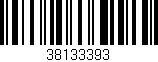 Código de barras (EAN, GTIN, SKU, ISBN): '38133393'