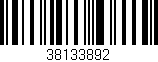 Código de barras (EAN, GTIN, SKU, ISBN): '38133892'