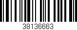 Código de barras (EAN, GTIN, SKU, ISBN): '38136663'
