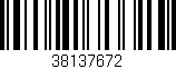 Código de barras (EAN, GTIN, SKU, ISBN): '38137672'