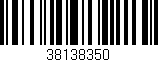 Código de barras (EAN, GTIN, SKU, ISBN): '38138350'