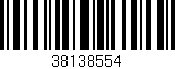 Código de barras (EAN, GTIN, SKU, ISBN): '38138554'