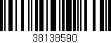 Código de barras (EAN, GTIN, SKU, ISBN): '38138590'