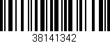 Código de barras (EAN, GTIN, SKU, ISBN): '38141342'