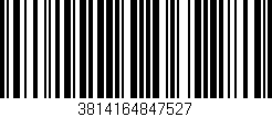 Código de barras (EAN, GTIN, SKU, ISBN): '3814164847527'