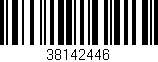 Código de barras (EAN, GTIN, SKU, ISBN): '38142446'