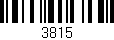 Código de barras (EAN, GTIN, SKU, ISBN): '3815'