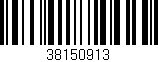Código de barras (EAN, GTIN, SKU, ISBN): '38150913'