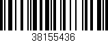 Código de barras (EAN, GTIN, SKU, ISBN): '38155436'