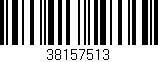 Código de barras (EAN, GTIN, SKU, ISBN): '38157513'
