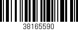 Código de barras (EAN, GTIN, SKU, ISBN): '38165590'