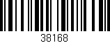 Código de barras (EAN, GTIN, SKU, ISBN): '38168'