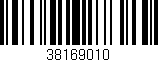 Código de barras (EAN, GTIN, SKU, ISBN): '38169010'