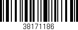 Código de barras (EAN, GTIN, SKU, ISBN): '38171186'