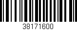 Código de barras (EAN, GTIN, SKU, ISBN): '38171600'