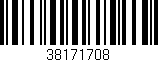 Código de barras (EAN, GTIN, SKU, ISBN): '38171708'