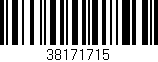 Código de barras (EAN, GTIN, SKU, ISBN): '38171715'