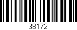 Código de barras (EAN, GTIN, SKU, ISBN): '38172'