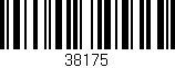Código de barras (EAN, GTIN, SKU, ISBN): '38175'