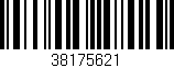 Código de barras (EAN, GTIN, SKU, ISBN): '38175621'