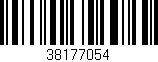 Código de barras (EAN, GTIN, SKU, ISBN): '38177054'
