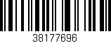Código de barras (EAN, GTIN, SKU, ISBN): '38177696'