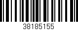 Código de barras (EAN, GTIN, SKU, ISBN): '38185155'