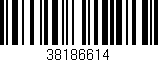 Código de barras (EAN, GTIN, SKU, ISBN): '38186614'