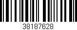 Código de barras (EAN, GTIN, SKU, ISBN): '38187628'