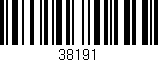 Código de barras (EAN, GTIN, SKU, ISBN): '38191'