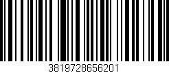 Código de barras (EAN, GTIN, SKU, ISBN): '3819728656201'