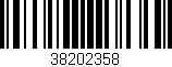 Código de barras (EAN, GTIN, SKU, ISBN): '38202358'