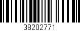 Código de barras (EAN, GTIN, SKU, ISBN): '38202771'