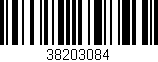 Código de barras (EAN, GTIN, SKU, ISBN): '38203084'