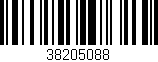 Código de barras (EAN, GTIN, SKU, ISBN): '38205088'