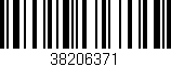 Código de barras (EAN, GTIN, SKU, ISBN): '38206371'
