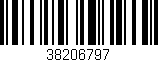 Código de barras (EAN, GTIN, SKU, ISBN): '38206797'
