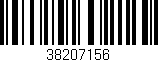 Código de barras (EAN, GTIN, SKU, ISBN): '38207156'