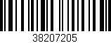 Código de barras (EAN, GTIN, SKU, ISBN): '38207205'