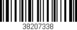 Código de barras (EAN, GTIN, SKU, ISBN): '38207338'