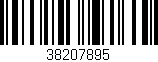 Código de barras (EAN, GTIN, SKU, ISBN): '38207895'