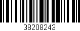 Código de barras (EAN, GTIN, SKU, ISBN): '38208243'