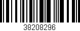 Código de barras (EAN, GTIN, SKU, ISBN): '38208296'